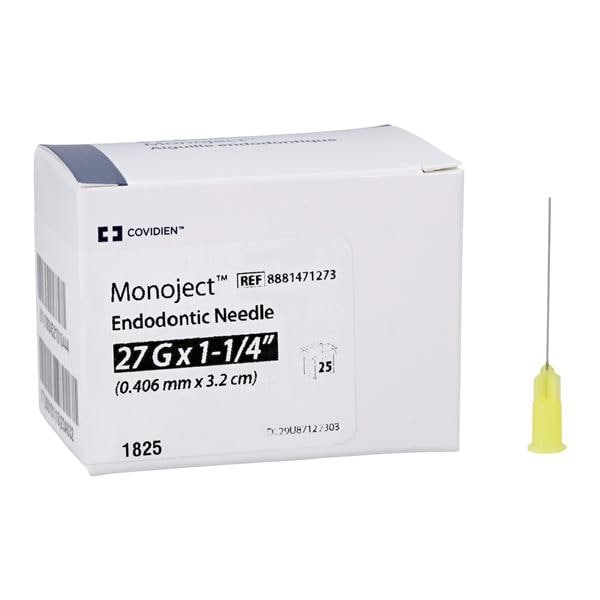 Monoject Endo Needle 27 Gauge 1 1/4 in 25/Bx