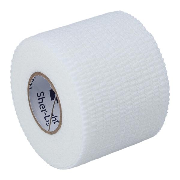 Sher-Light Athletic Tape Cotton/Elastic/Lycra 2"x7.5yd White Non-Sterile 24/Ca