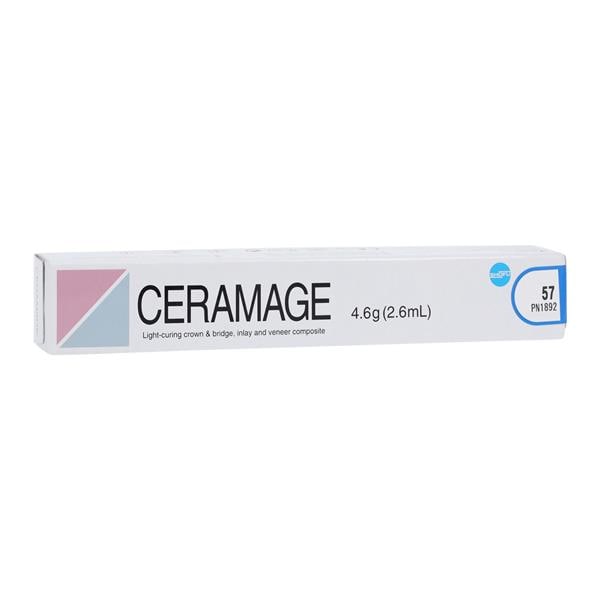 Ceramage Light Cure Indirect Restorative Zrcnm sil Mcr Ceram Inc 57 4.6Gm/Ea