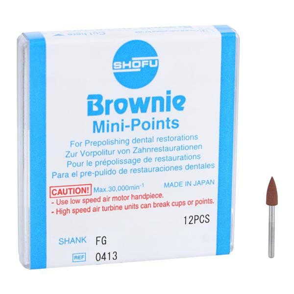 Brownie Silicon Polisher Refill 12/Bx