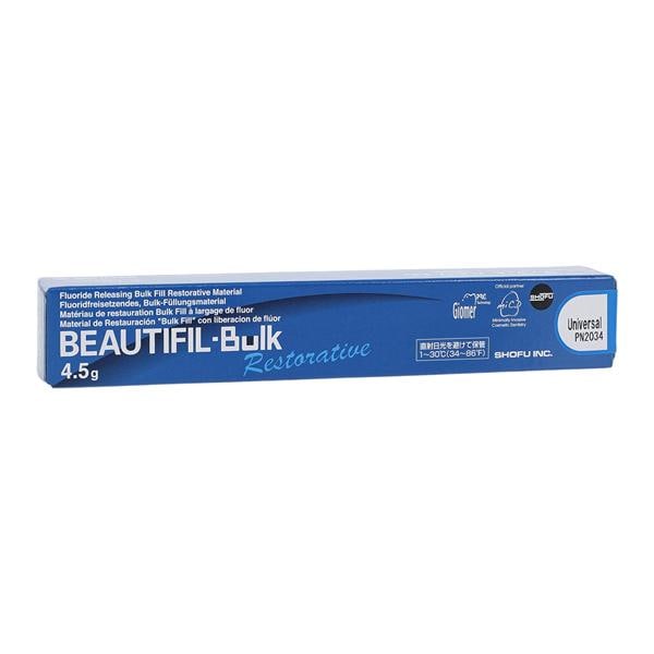 Beautifil-Bulk Restorative Bulk Fill Composite Universal Syringe Refill 4.5Gm/Ea