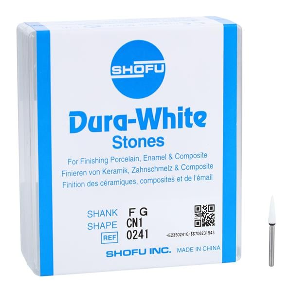 Dura-White Mounted Stones White 12/Bx