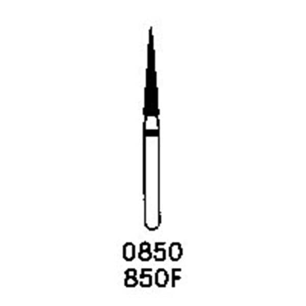 Robot Diamond Bur Friction Grip Fine 166/015 6/Pk