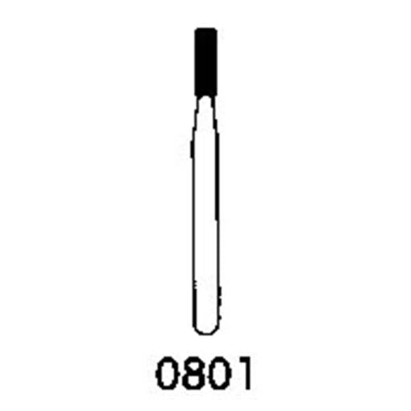 Robot Diamond Bur Friction Grip Regular 109/013 6/Pk