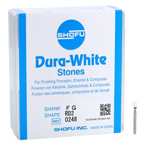 Dura-White Mounted Stones White 12/Bx