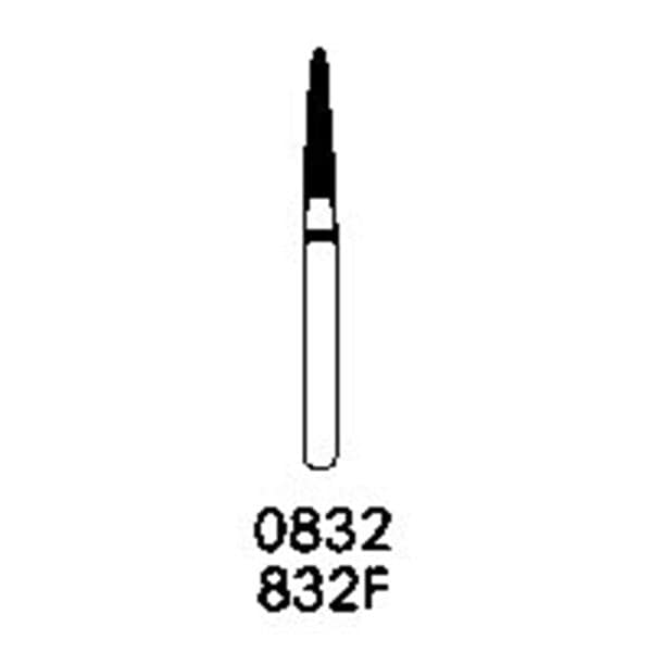 Robot Diamond Bur Friction Grip Fine 222/015 6/Pk