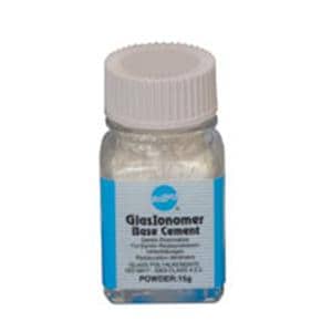 GlasIonomer Powder Base Cement Yellow 15 Gm Refill 15gm/Bt