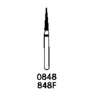 Robot Diamond Bur Friction Grip Fine 165/012 6/Pk