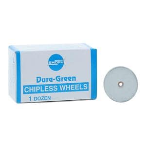 Chipless Wheel Unmounted Silicone Carbide Green 12/Bx