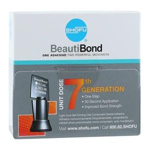 BeautiBond Self Etch Bonding Agent 0.1 mL Unit Dose Kit 50/Bx