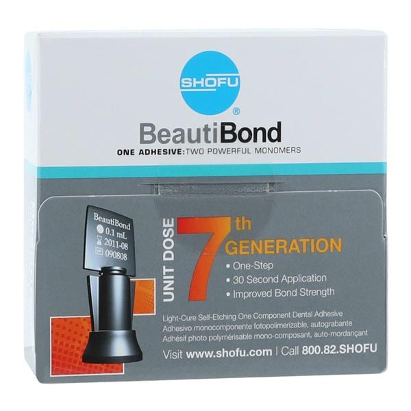 BeautiBond Self Etch Bonding Agent 0.1 mL Unit Dose Kit 50/Bx