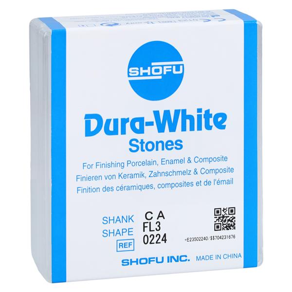 Dura-White Mounted Stones White 12/Pk