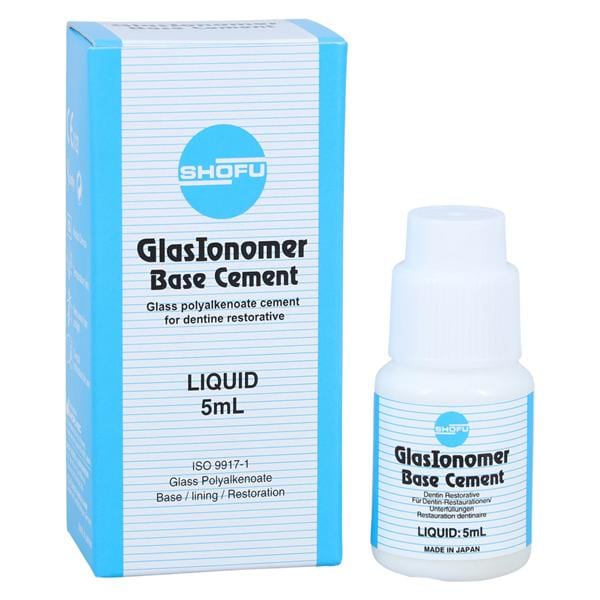 GlasIonomer Liquid Base Cement Refill 5ml/Bt