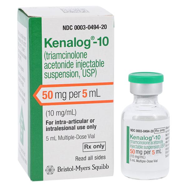 Kenalog-10 Injection 10mg/mL MDV 5ml/Vl