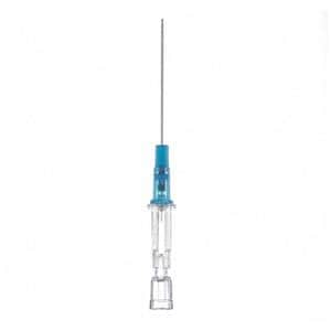 Introcan Safety IV Catheter Safety 22 Gauge 1-3/4" Blue Straight 200/Ca