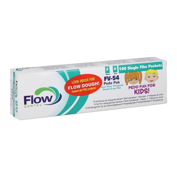 Flow Intraoral X-Ray Film FV-54 0 F Speed Child 100/Bx