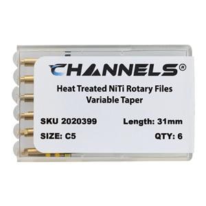 Channels PT Platinum File 31 mm Nickel Titanium 6/Bx