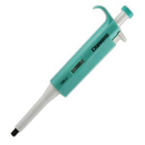 Diamond Fixed Volume Pipette 1000uL Non-Graduated Light Green Ea