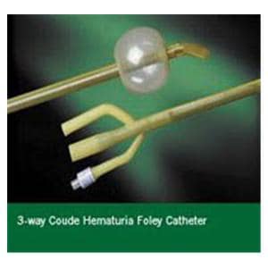 Catheter Foley Lubricath 20Fr 30cc Cde Hematuria Hydrophilic Coating 3-Way 5/CA