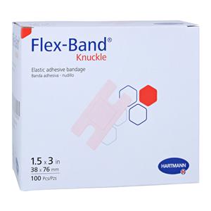 Flex-Band Bandage Fabric 1.5x3" Flesh Sterile 100/Bx