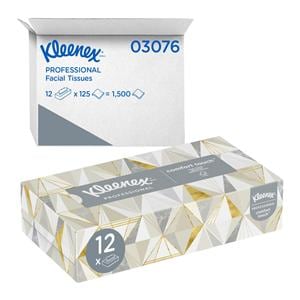 Kleenex Facial Tissue White 2 Ply 12Bx/Ca