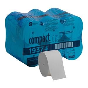 Compact Toilet Tissue White 1 Ply 18/Ca