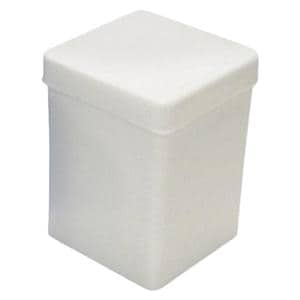 Sponge Dispenser Plastic 2x2" Non-Sterile White LF