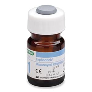 Lyphochek Unassayed Chemistry Level 1: Normal Control 25x5 Lyo f/ Anlyz 25/Bx