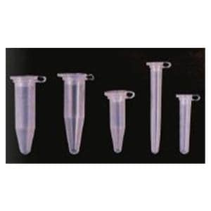 Microcentrifuge Tube Polypropylene 1.5mL Non-Sterile 500/Pk