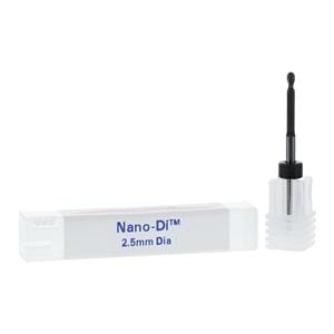 Nano-Di Diamond 2BN Milling Bur 2.5mm Ea