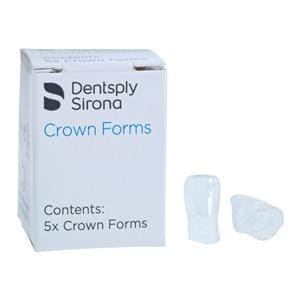 Strip Off Crown Form Size B2 Large Replacement Crowns Left Lateral 5/Bx