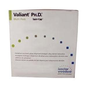 Valiant Ph.D SureCap Alloy Capsules Single Spill Regular Set 500/Bx
