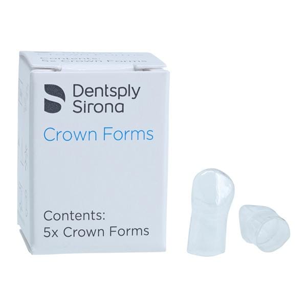 Strip Off Crown Form Size C1 Medium Replacement Crowns Left Cuspid 5/Bx