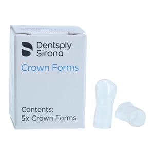 Strip Off Crown Form Size C6 Medium Replacement Crowns Right Cuspid 5/Bx