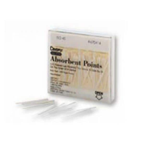 Absorbent Points Size 80 0.02 Black 180/Bx