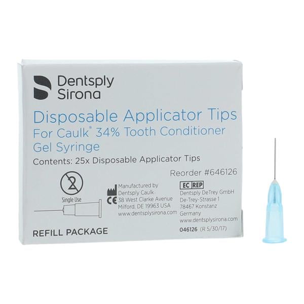 Tooth Conditioner Gel Syringe Tips 25/Bx