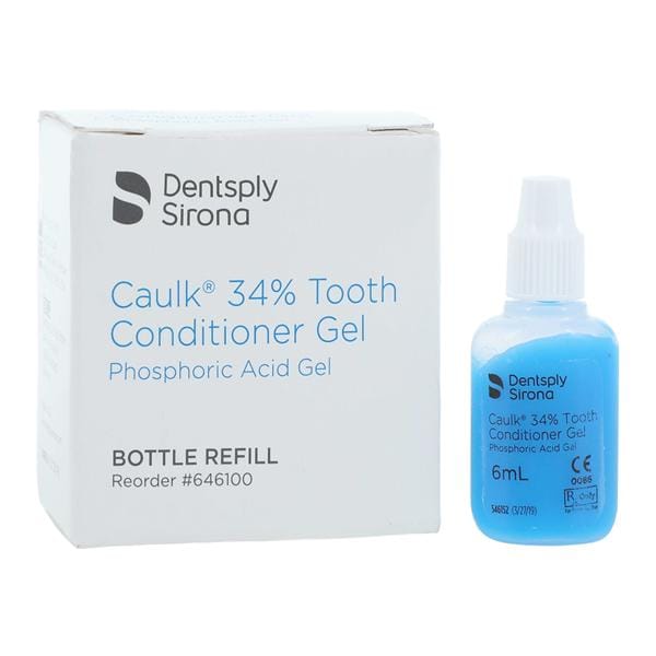 34% Phosphoric Acid Tooth Conditioning Gel 6 mL Bottle Kit 2/Bx