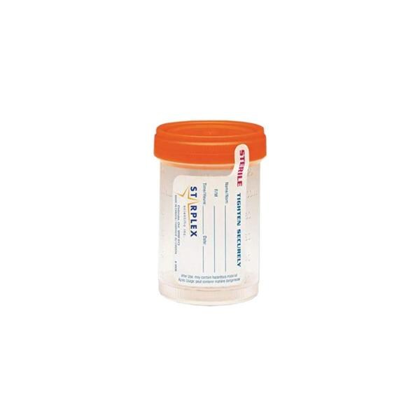 Leakbuster Speciment Container Polypropylene 60mL Sterile 500/Ca