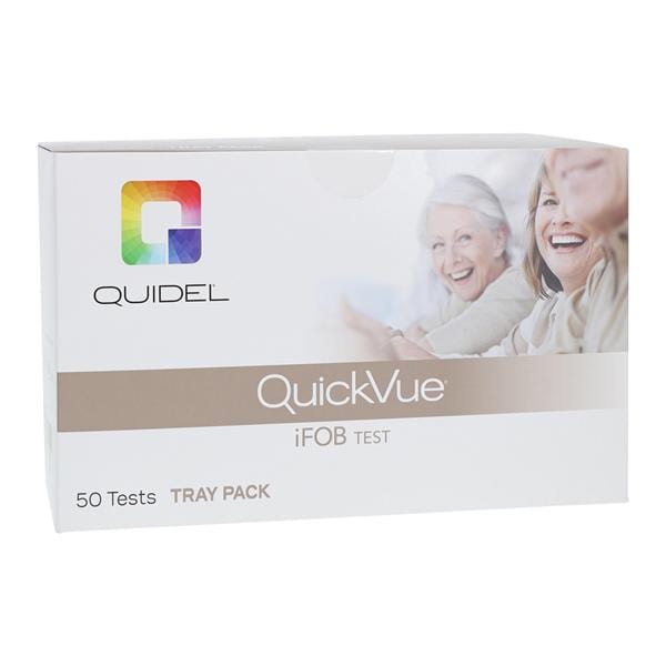 QuickVue iFOB: Immunological Fecal Occult Blood Test Kit CLIA Waived 50/Bx