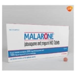 Malarone Tablets 250mg/100mg Unit Dose 24/Pk