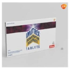 Imitrex Tablets 25mg Blister Pack 9/Package