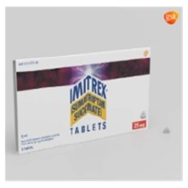 Imitrex Tablets 25mg Blister Pack 9/Package