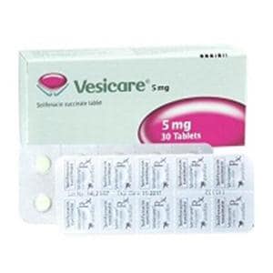 Vesicare Tablets 5mg Bottle Ea