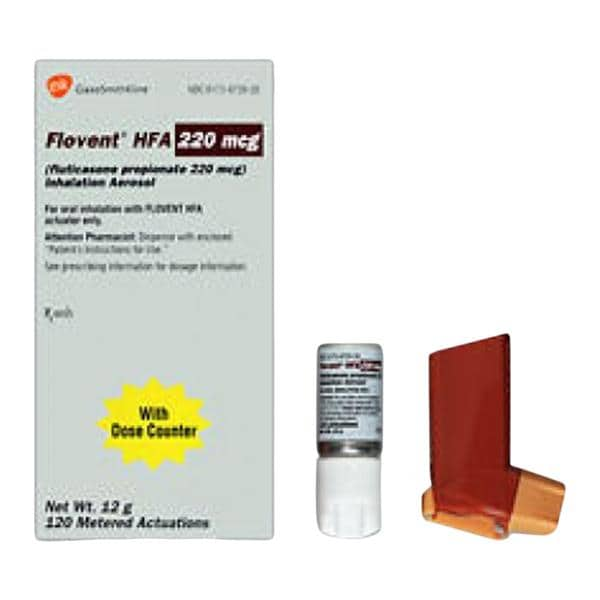 Flovent HFA Aerosol Inhalation Aerosol 220mcg Inhaler 12gm Each