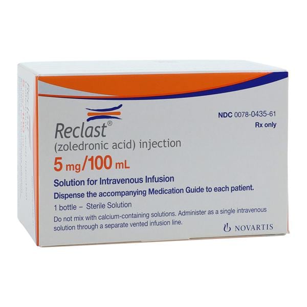 Reclast Injection 5mg SDV 100ml/Bt