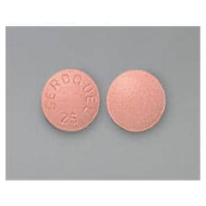 Seroquel Tablets 25mg Bottle 100/Bt