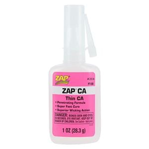 Zap CA Adhesive Pink Instant 1oz/Bt