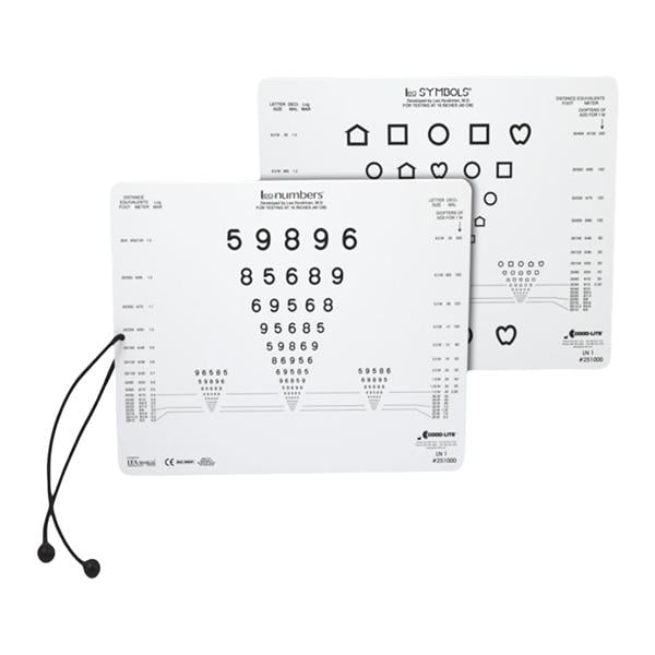 Card Vision Testing 16" Testing Distance Ea