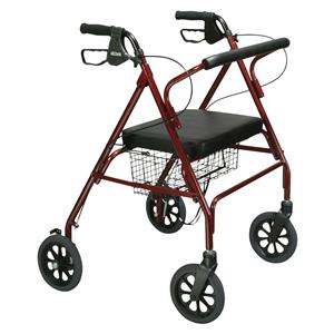 Go-Lite Rollator 500lb Capacity 8" Casters