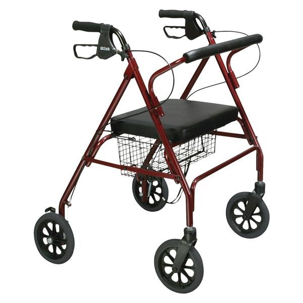 Go-Lite Rollator 500lb Capacity 8" Casters